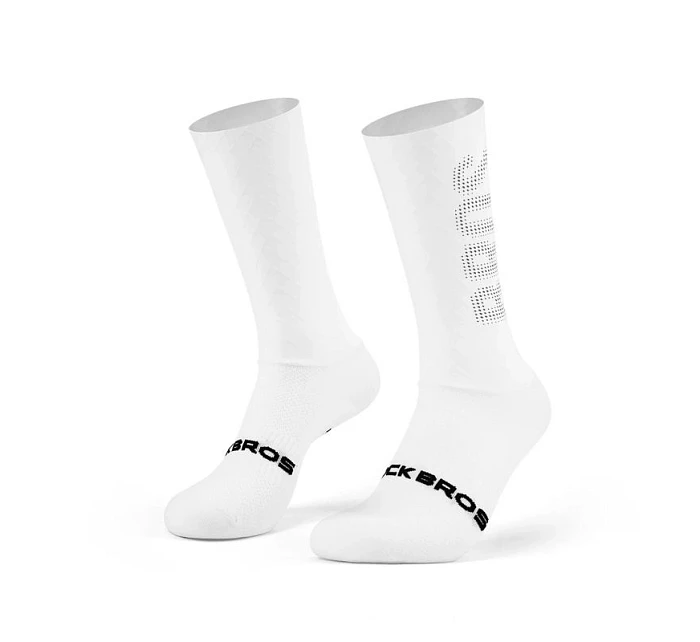 Cyklistické ponožky velikost model 22114223 bílé - Rockbros Cyklistické ponožky velikost model 22114223 bílé - Rockbros