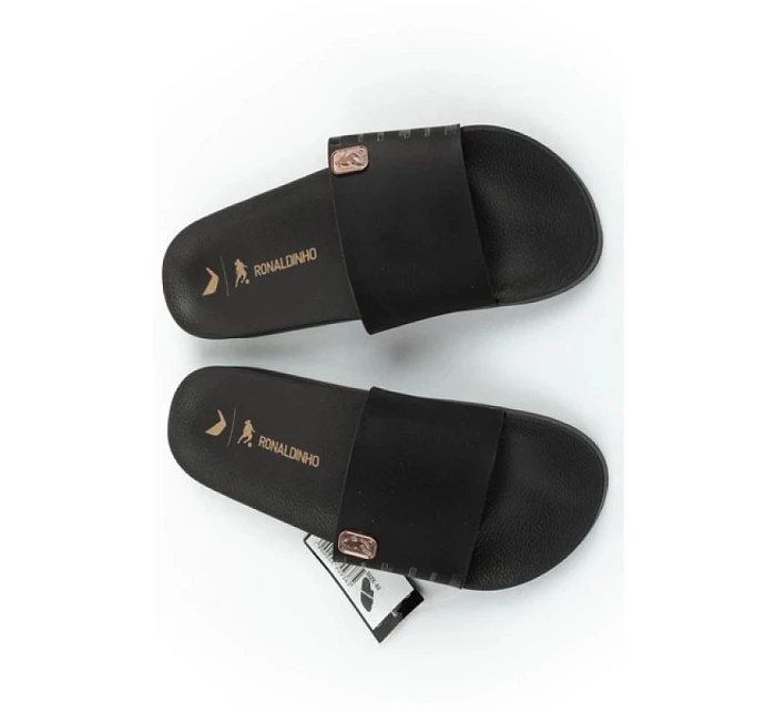 Pánske športové žabky R10 Slide pohodlné čierne papuče Rider Pánske športové žabky R10 Slide pohodlné čierne papuče Rider