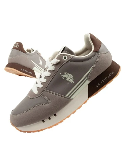 U.S. Polo Assn športové tenisky pánske módne pohodlné hnedé U.S. Polo Assn športové tenisky pánske módne pohodlné hnedé