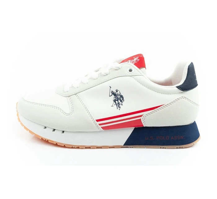 U.S. Polo Assn sportovní boty tenisky pánské módní pohodlné bílé U.S. Polo Assn sportovní boty tenisky pánské módní pohodlné bílé