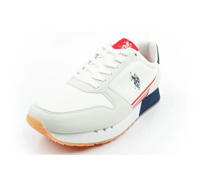 U.S. Polo Assn sportovní boty tenisky pánské módní pohodlné bílé U.S. Polo Assn sportovní boty tenisky pánské módní pohodlné bílé