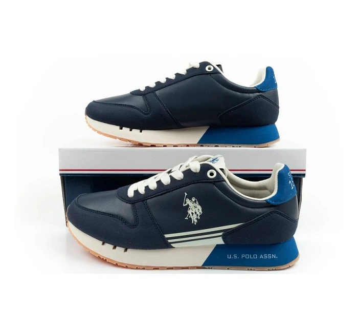 U.S. Polo Assn športové tenisky pánske módne pohodlné modré U.S. Polo Assn športové tenisky pánske módne pohodlné modré