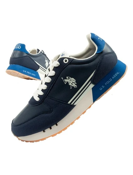 U.S. Polo Assn športové tenisky pánske módne pohodlné modré U.S. Polo Assn športové tenisky pánske módne pohodlné modré