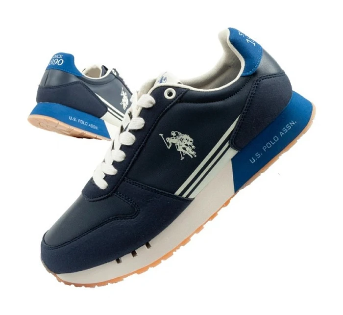 U.S. Polo Assn športové tenisky pánske módne pohodlné modré U.S. Polo Assn športové tenisky pánske módne pohodlné modré