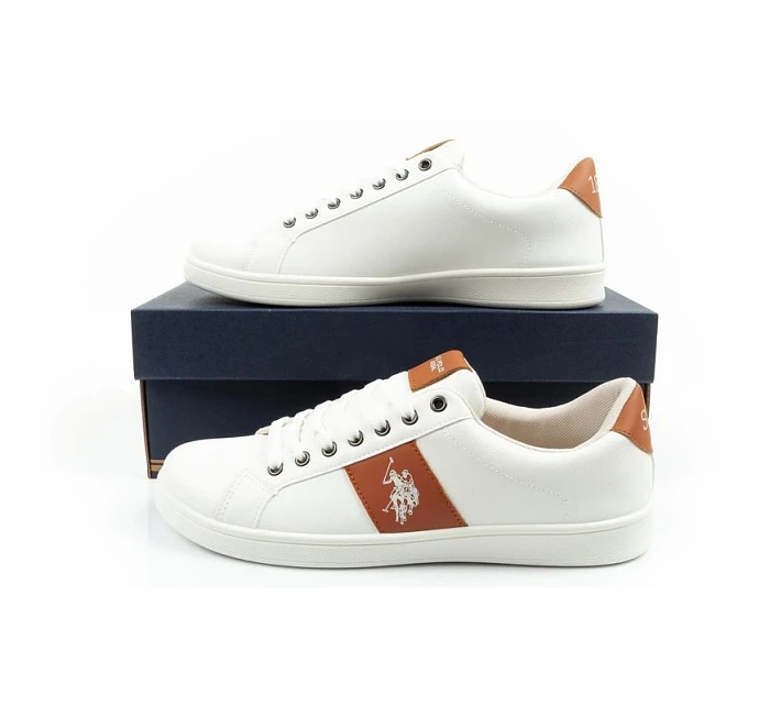 U.S. Polo Assn. boty tenisky pánské tenisky módní bílé pohodlné U.S. Polo Assn. boty tenisky pánské tenisky módní bílé pohodlné