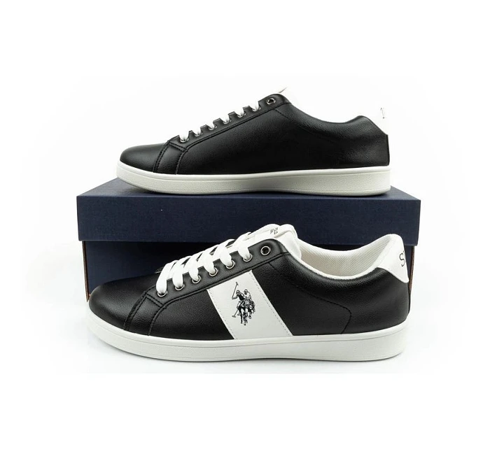 U.S. Polo Assn. boty trenéři pánské módní černé pohodlné U.S. Polo Assn. boty trenéři pánské módní černé pohodlné