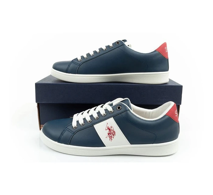 U.S. Polo Assn. boty tenisky pánské módní tmavě modré pohodlné U.S. Polo Assn. boty tenisky pánské módní tmavě modré pohodlné