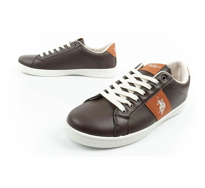 U.S. Polo Assn. boty tenisky pánské módní hnědé pohodlné U.S. Polo Assn. boty tenisky pánské módní hnědé pohodlné