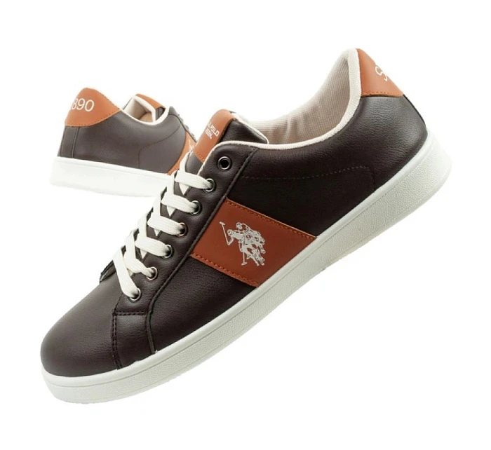 U.S. Polo Assn. boty tenisky pánské módní hnědé pohodlné U.S. Polo Assn. boty tenisky pánské módní hnědé pohodlné