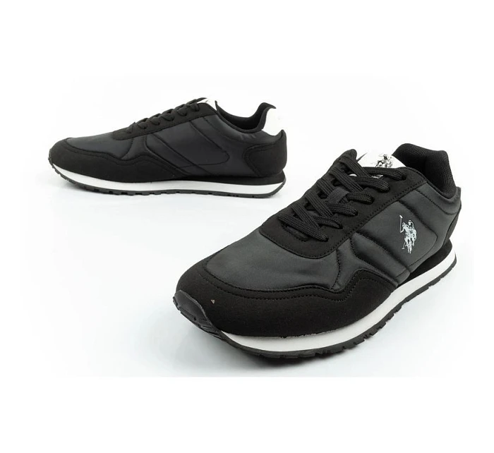 U.S. Polo Assn sportovní boty tenisky pánské módní pohodlné černé U.S. Polo Assn sportovní boty tenisky pánské módní pohodlné černé