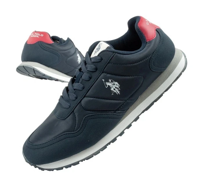 U.S. Polo Assn sportovní boty tenisky pánské módní pohodlné tmavě modré U.S. Polo Assn sportovní boty tenisky pánské módní pohodlné tmavě modré