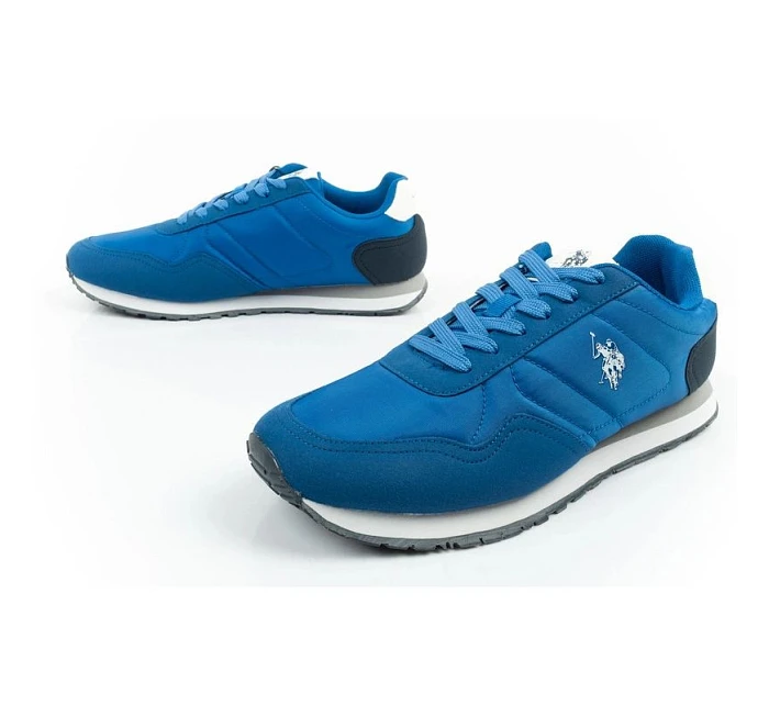 U.S. Polo Assn sportovní boty tenisky pánské módní pohodlné modré U.S. Polo Assn sportovní boty tenisky pánské módní pohodlné modré