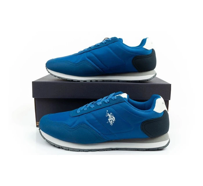 U.S. Polo Assn sportovní boty tenisky pánské módní pohodlné modré U.S. Polo Assn sportovní boty tenisky pánské módní pohodlné modré