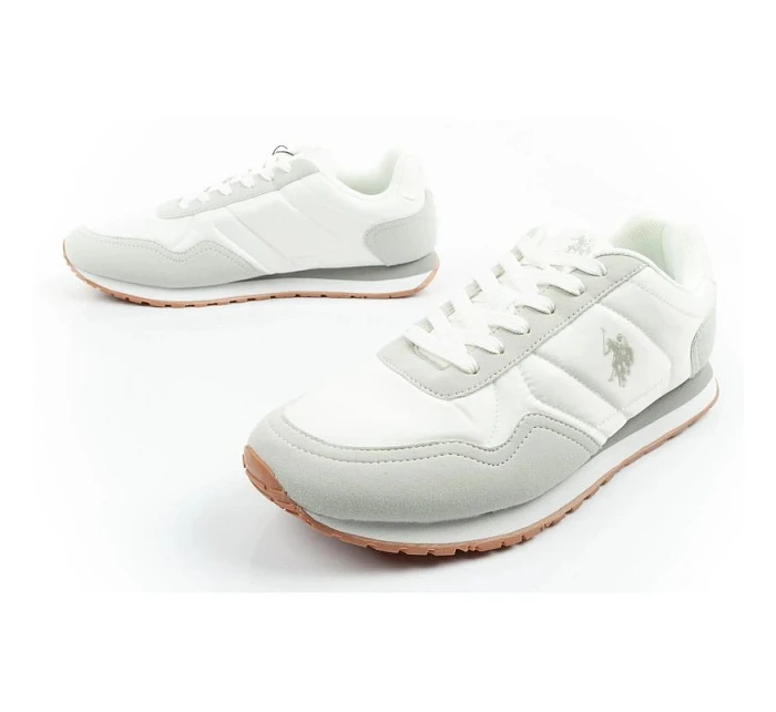 U.S. Polo Assn sportovní boty tenisky pánské módní pohodlné bílé U.S. Polo Assn sportovní boty tenisky pánské módní pohodlné bílé