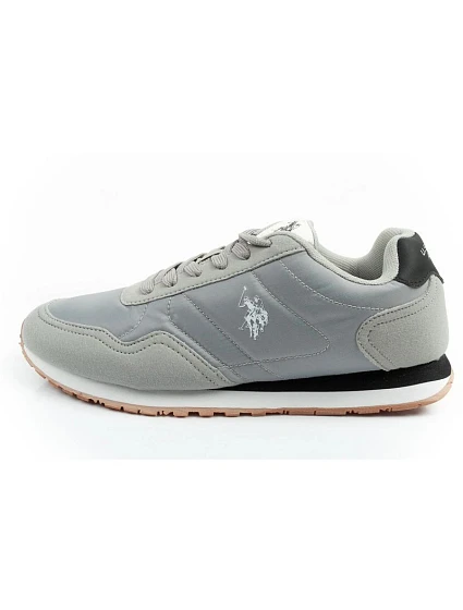 U.S. Polo model 22115741 sportovní boty tenisky pánské módní pohodlné šedé