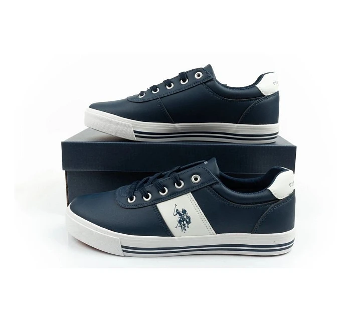 U.S. Polo Assn. boty tenisky pánské módní tmavě modré pohodlné U.S. Polo Assn. boty tenisky pánské módní tmavě modré pohodlné