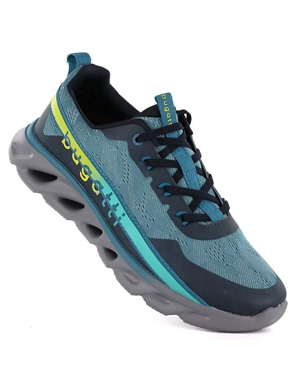 Pánske modré športové topánky Bugatti TT153193 Pánske modré športové topánky Bugatti TT153193