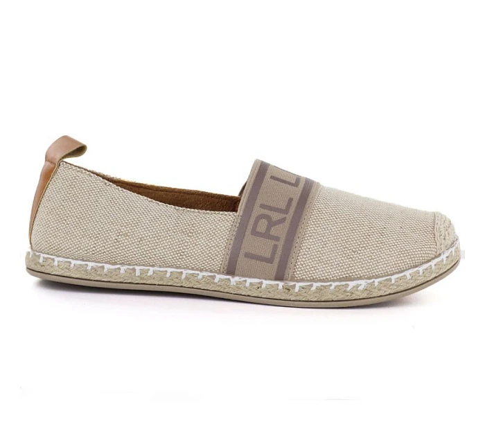 Dámske espadrille topánky beige Potocki PY16373 Dámske espadrille topánky beige Potocki PY16373