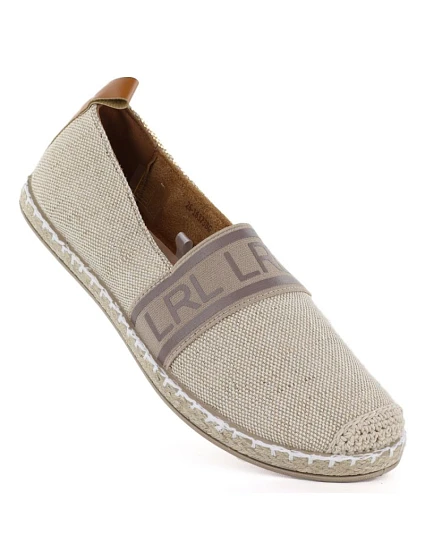 Dámske espadrille topánky beige Potocki PY16373 Dámske espadrille topánky beige Potocki PY16373