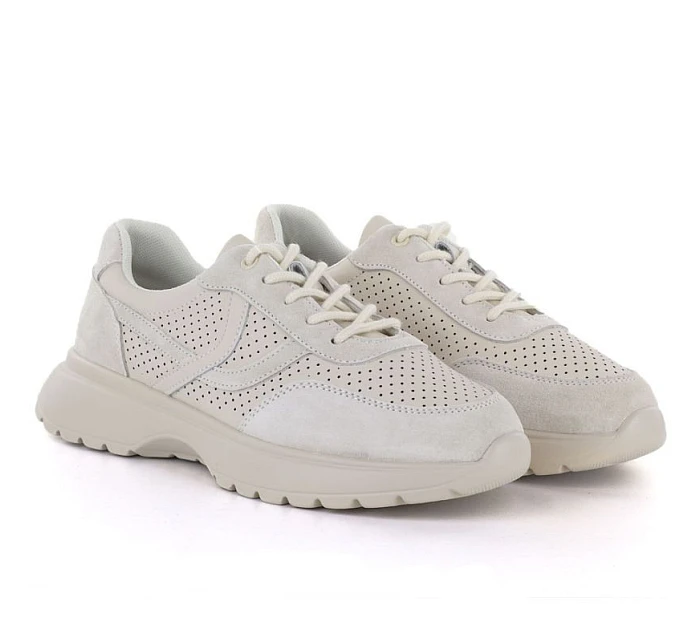 Dámske kožené športové topánky béžové Vinceza 41507 Dámske kožené športové topánky béžové Vinceza 41507