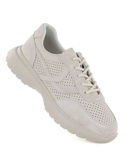 Dámske kožené športové topánky béžové Vinceza 41507 Dámske kožené športové topánky béžové Vinceza 41507