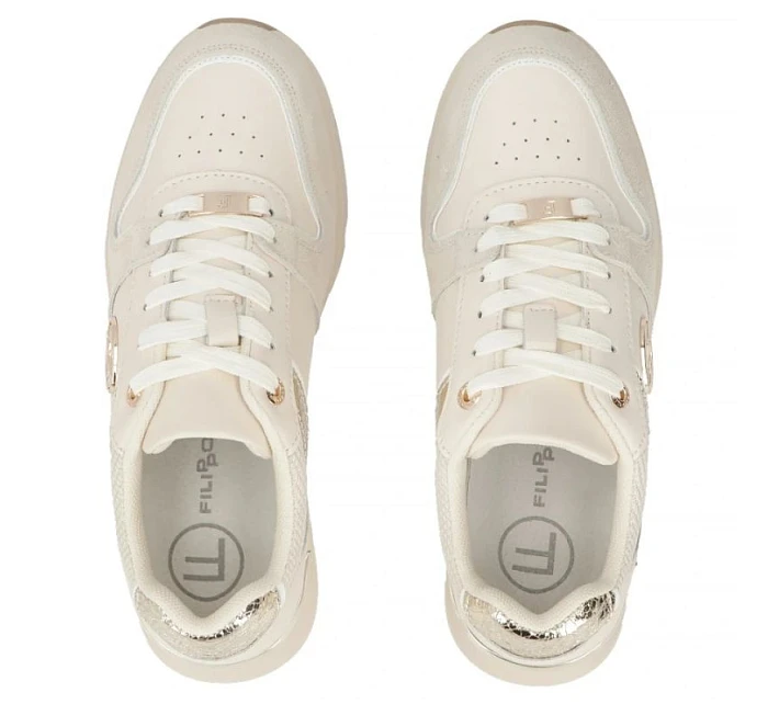 Dámské kožené polobotky béžové Filippo DP7769 dámské Dámské kožené polobotky béžové Filippo DP7769 dámské