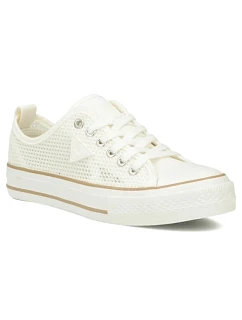 Dámské bílé síťované tenisky Filippo DTN7856 dámské