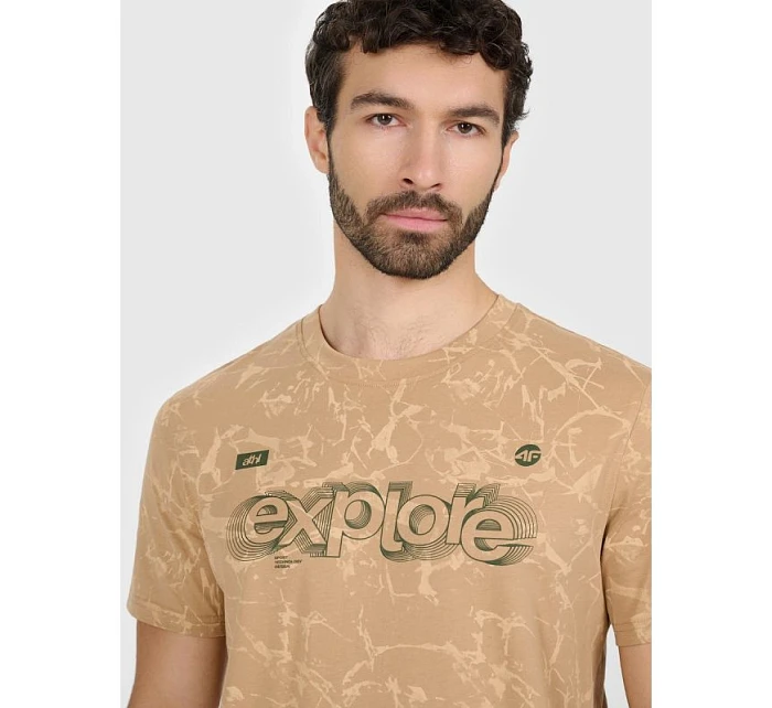 Pánské tričko s potiskem model 22117305 pánské - 4F Pánské tričko s potiskem model 22117305 pánské - 4F