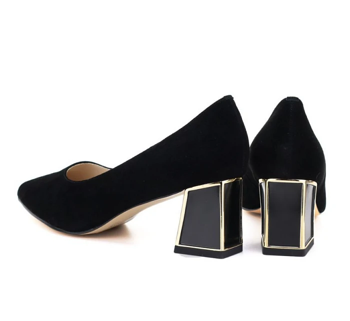 Kožené polobotky Kožené polobotky