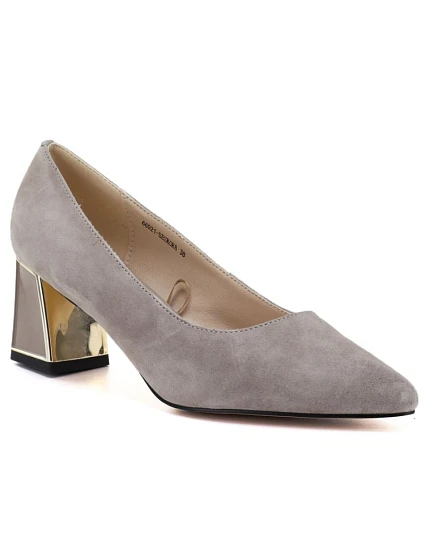 Dámska kožená obuv s ozdobným stĺpikom béžová Vinceza 26-66921 Dámska kožená obuv s ozdobným stĺpikom béžová Vinceza 26-66921