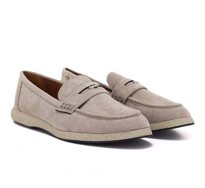 Dámske poltopánky mokasíny béžové Vinceza 62273 Dámske poltopánky mokasíny béžové Vinceza 62273