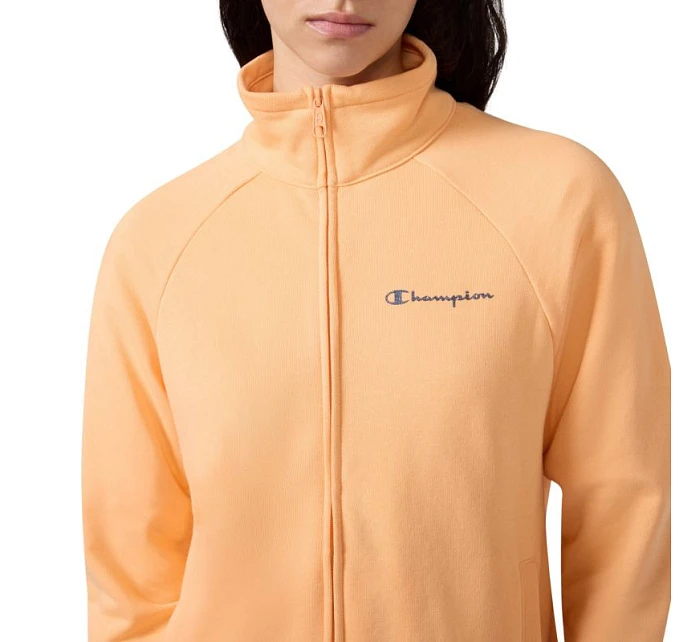 Champion Dámská tepláková souprava na zip oranžová a tmavě modrá 117988 OS069 Champion Dámská tepláková souprava na zip oranžová a tmavě modrá 117988 OS069