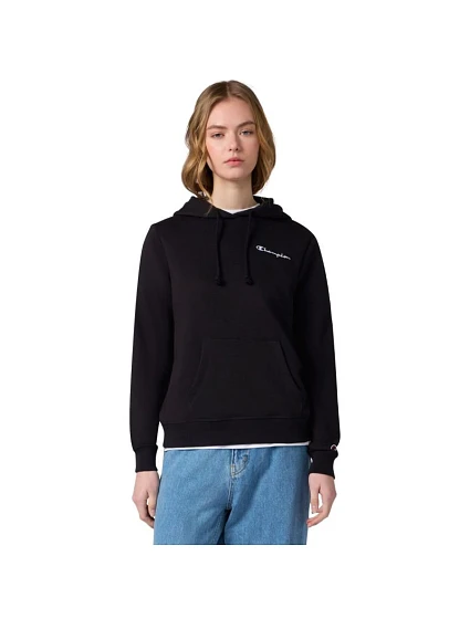 Dámská mikina s kapucí Champion černá 118404 KK001 Dámská mikina s kapucí Champion černá 118404 KK001