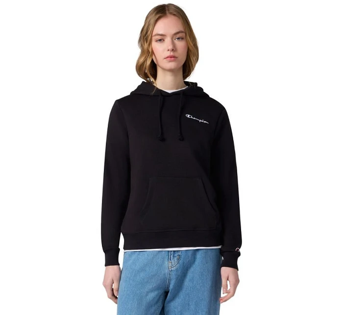 Dámská mikina s kapucí Champion černá 118404 KK001 Dámská mikina s kapucí Champion černá 118404 KK001