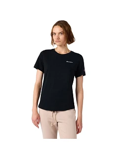 Champion Dámske tričko s krátkym rukávom Black 118408 KK001