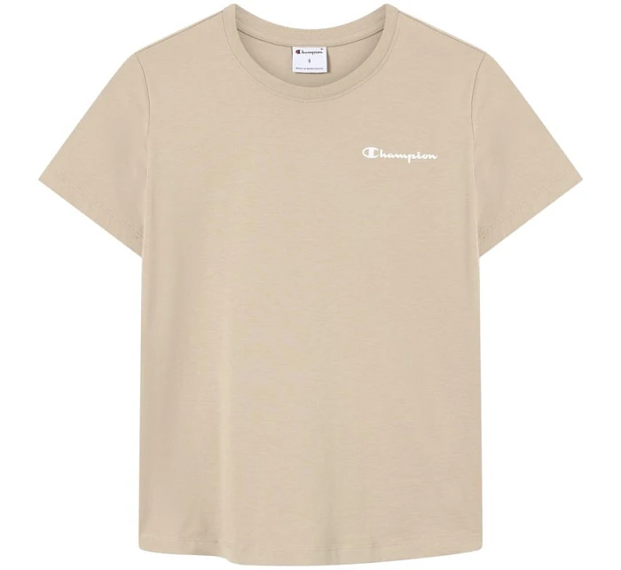 Champion Dámské tričko s krátkým rukávem béžové 118408 MS041 Champion Dámské tričko s krátkým rukávem béžové 118408 MS041