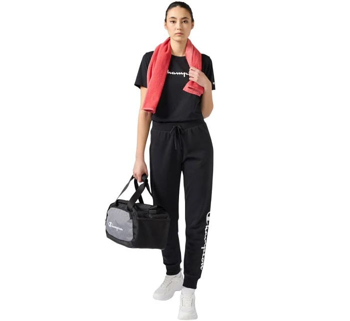 Champion Dámské kalhoty s žebrovanými manžetami černé 118429 KK001 dámské Champion Dámské kalhoty s žebrovanými manžetami černé 118429 KK001 dámské