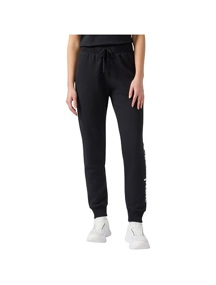 Champion Dámské kalhoty s žebrovanými manžetami černé 118429 KK001 dámské Champion Dámské kalhoty s žebrovanými manžetami černé 118429 KK001 dámské