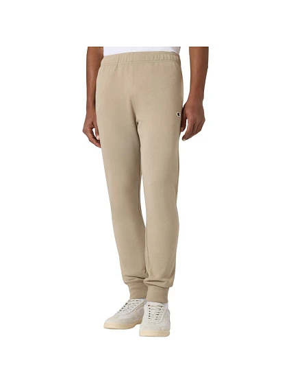 Pánske nohavice Champion Rib Cuff Pants beige 220733 MS041 Pánske nohavice Champion Rib Cuff Pants beige 220733 MS041