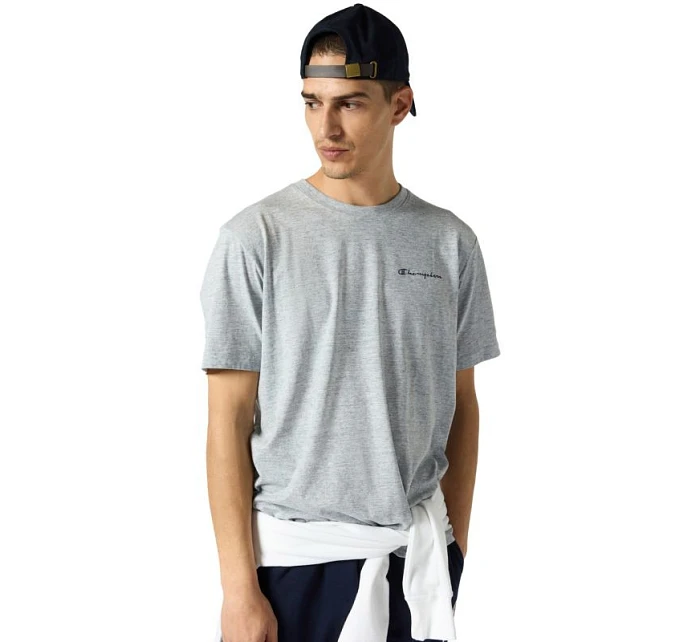 Pánské tričko Champion SS Tee šedé 221798 EM021 pánské Pánské tričko Champion SS Tee šedé 221798 EM021 pánské