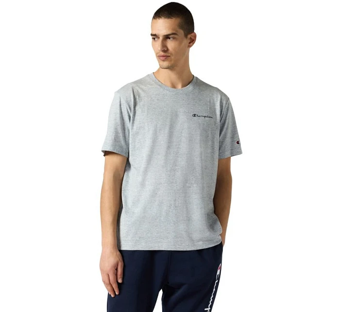 Pánské tričko Champion SS Tee šedé 221798 EM021 pánské Pánské tričko Champion SS Tee šedé 221798 EM021 pánské