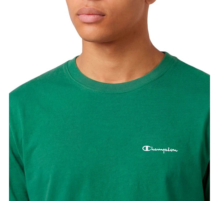 Pánské tričko Champion SS Tee green 221798 GS108 pánské Pánské tričko Champion SS Tee green 221798 GS108 pánské
