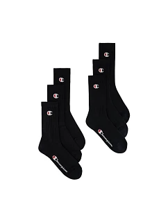 Champion 6-pack ponožky černé U20005 KK001