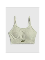 Dámská bezešvá tréninková podprsenka s nízkou podporou 4F 4FWSS26USBAF203-42A dámské