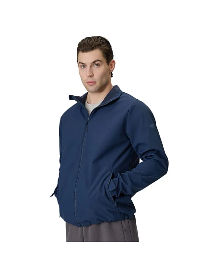 Pánska softshellová bunda 4F M548 navy blue 4FWSS26TSOFM548 31S pánska
