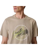 Pánske tričko 4F M2822 béžové 4FWSS26TTSHM2822 83S pánske