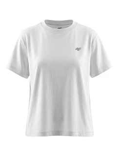 Dámske tričko 4F F3310 biele 4FWMM00TTSHF3310 10S