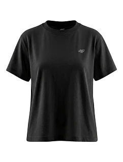 Dámske tričko 4F F3310 dark black 4FWMM00TTSHF3310 20S