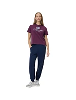 Dámské tričko 4F F2738 vínové 4FWSS26TTSHF2738 60S