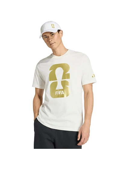 Pánské tričko adidas FIFA World Cup 26 Official Emblem white KB3703 pánské